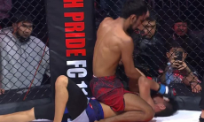 Казахстанский боец нокаутом нанёс узбекистанцу первое поражение в карьере