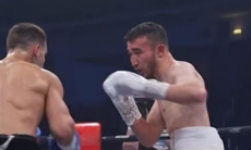 Нокаутом закончился титульный бой казахстанского боксёра с непобеждённым чемпионом из России