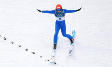 Казахстанский лыжник-двоеборец выступил в медальной гонке на Олимпиаде-2026