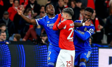 Один гол решил исход матча «Бенфика» — «Реал» в Лиги Чемпионов