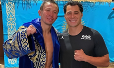 Сборная Казахстана начала работу с экс-тренером Геннадия Головкина. Видео