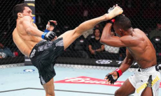 Видео полного боя, или Как Алиби Идрис одержал первую победу в UFC