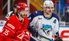 Видео шайб матча КХЛ «Спартак» — «Барыс» 5:3