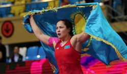 Титулованная казахстанка разгромом выиграла престижный турнир по борьбе