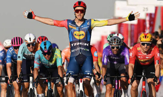 Гонщик «Астаны» стал третьим на этапе «Тура ОАЭ»