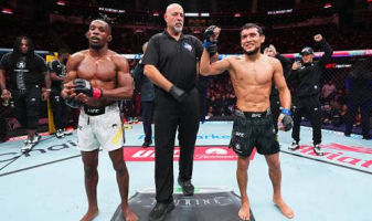 Алиби Идрис победил американца в дебютном бою UFC