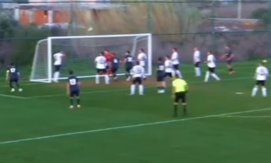 Видео гола прямым ударом с углового клуба КПЛ в ворота команды из России