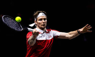 Сенсацией завершился матч Александра Бублика на турнире в Дубае