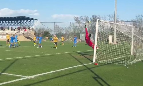 Матч новичка КПЛ и команды из России закончился тремя голами