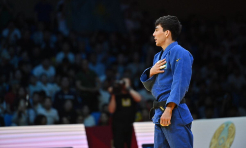 Казахстан завоевал первую медаль на Grand Slam в Париже