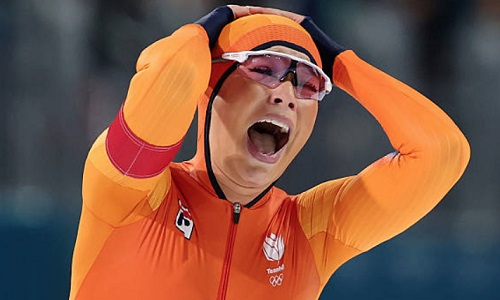 Дважды побит олимпийский рекорд в гонке с Казахстаном на Олимпиаде-2026