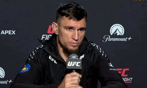 Казахстанский боец объяснил свой брутальный нокаут в UFC