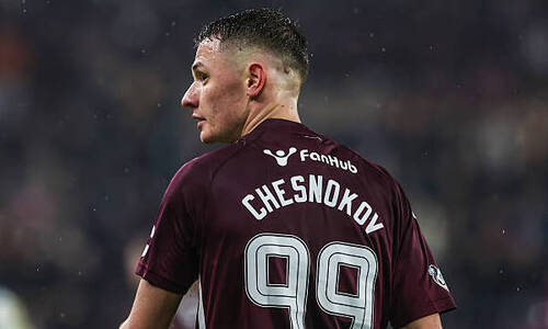 Чесноков стал худшим игроком «Хартса» в дебютном матче чемпионата Шотландии