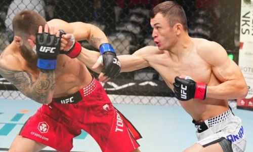 Объявлена дата боя казахстанского нокаутера в UFC после поражения Топурии