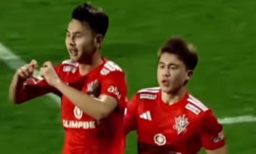 Видео гола «Актобе» на 90-й минуте в ворота чемпиона Узбекистана