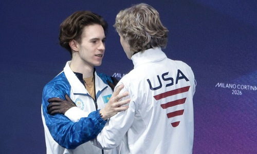 Стала известна реакция Шайдорова на падения соперников на Олимпиаде-2026