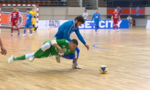 Разгромом с семью голами обернулся матч «Кайрат» после удаления вратаря