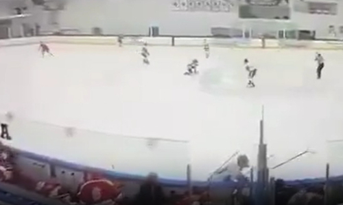 Хоккейный матч обернулся стрельбой и смертью. Видео