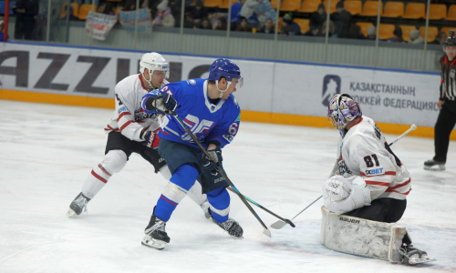 Четыре шайбы решили исход матча «Торпедо» в чемпионате Казахстана