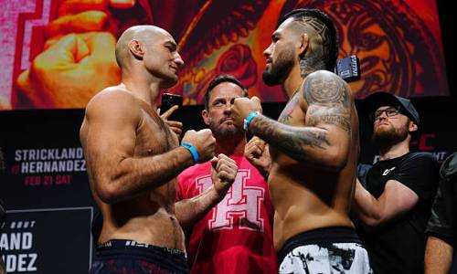 Шон Стрикленд, Энтони Эрнандес