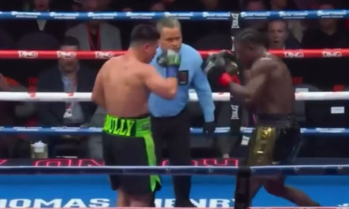 Тяжелый нокаут решил судьбу боя звезды бокса из Узбекистана. Видео