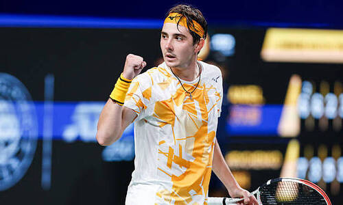 Российский теннисист оценил непростой матч с казахстанцем