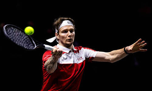 Сенсацией завершился матч Александра Бублика на турнире в Дубае