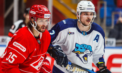 Видео шайб матча КХЛ «Спартак» — «Барыс» 5:3