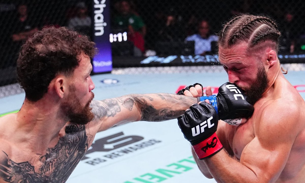 Видео полного боя Рафаэль Физиев — Маурисиу Руффи с нокаутом на UFC 325