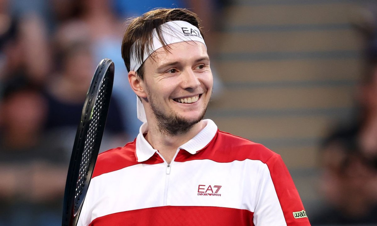 Александр Бублик оставил послание на казахском языке после рекордного Australian Open