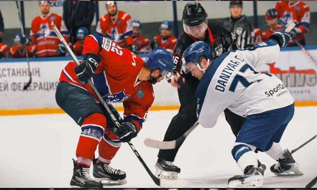 Шесть шайб решили судьбу матча чемпионата Казахстана