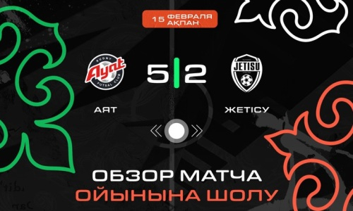 Видеообзор матча с семью голами в чемпионате Казахстана