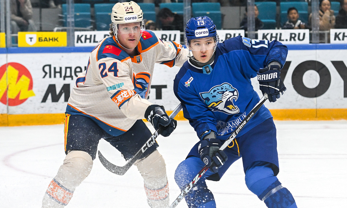 Фоторепортаж с матча КХЛ «Барыс» — «Шанхай Дрэгонс» 3:4 ОТ