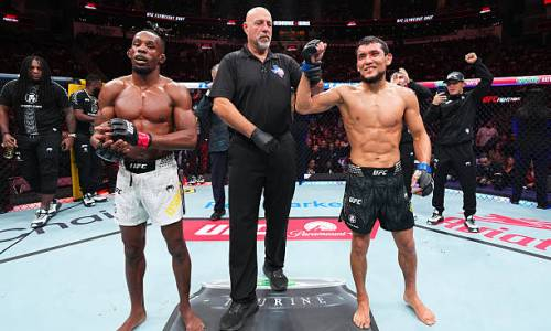 Алиби Идрис победил американца в дебютном бою UFC