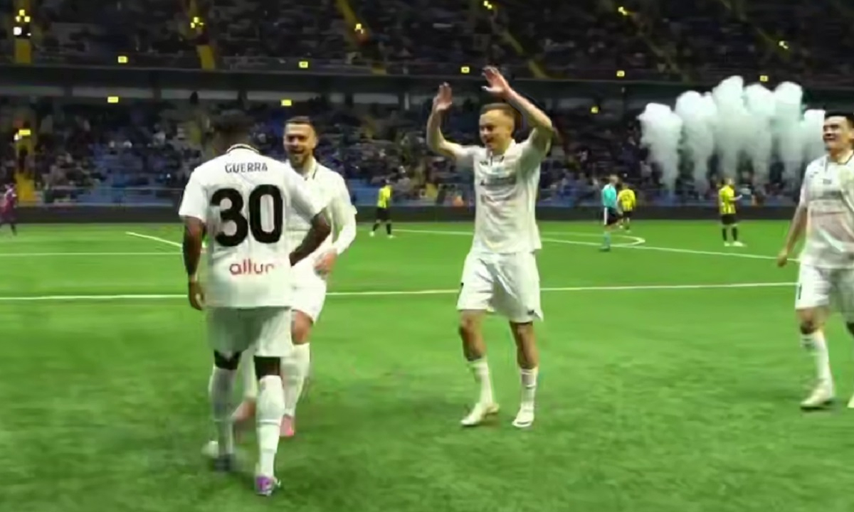 «Тобол» забил «Кайрату» на шестой минуте матча за Суперкубок Казахстана. Видео