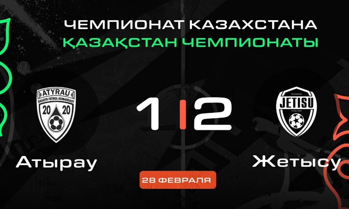 Видеообзор матча с тремя голами в чемпионате Казахстана