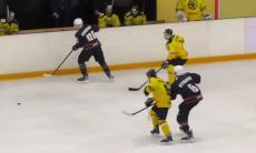 Видеообзор матча плей-офф чемпионата Казахстана «Горняк» — «Сарыарка» 3:2 ОТ