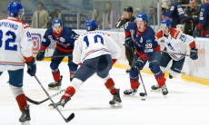 Видеообзор матча с двумя шайбами в плей-офф чемпионата Казахстана