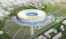 Акимат объяснил причину задержки строительства рекордного стадиона в Казахстане