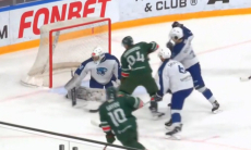 Видеообзор матча МХЛ «Ирбис» — «Снежные Барсы» 3:1