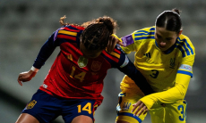 Четыре гола решили исход матча Украина — Испания в отборе на чемпионат мира по футболу