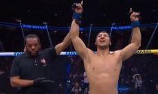 UFC отреагировал на первую победу бойца из Казахстана