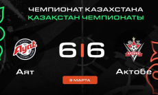 Видеообзор матча «Аят» — «Актобе» с 12-ю голами в чемпионате Казахстана
