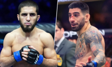 Названа причина перепалки между Исламом Махачевым и Илией Топурией