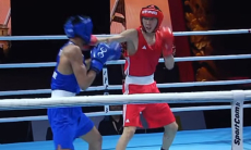Казахстанский боксер побил хозяина ринга в бою за «золото» «Кубка Будущего»