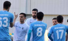 Фоторепортаж с матча Премьер-Лиги «Каспий» — «Окжетпес» 1:3