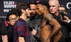 Евлоев и Мерфи провели финальную дуэль взглядов перед боем в UFC. Видео
