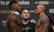 Энтони Джошуа и Александр Усик прибыли в Украину