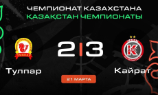 Видеообзор победного матча «Кайрата» с пятью голами в чемпионате Казахстана 