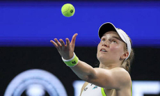 Легенда футбола посетил матч Елена Рыбакина — Арина Соболенко